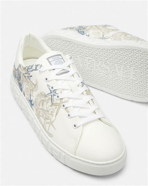 sneakers versace bambina|versace sea greca sneakers.